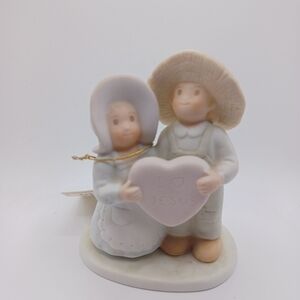 VINTAGE 1994 Home Interior & Gifts " I Love Jesus " Decoration Figurine 3.5" x 4